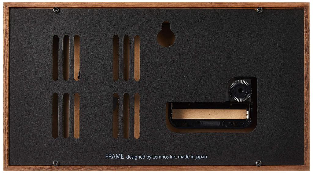 Lemnos Hanging Analog Thermohygrometer Frame Brown FRAME Included Brown BW Lemnos Temperature/Hygrometer LC13-14