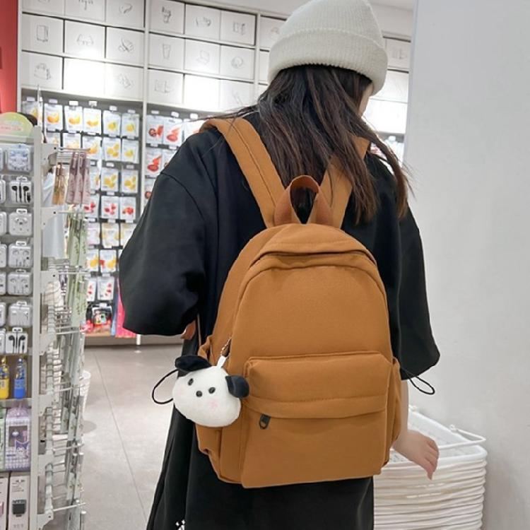 Stylish and Practical School Bag Women's Nylon Backpack for Students and Travel