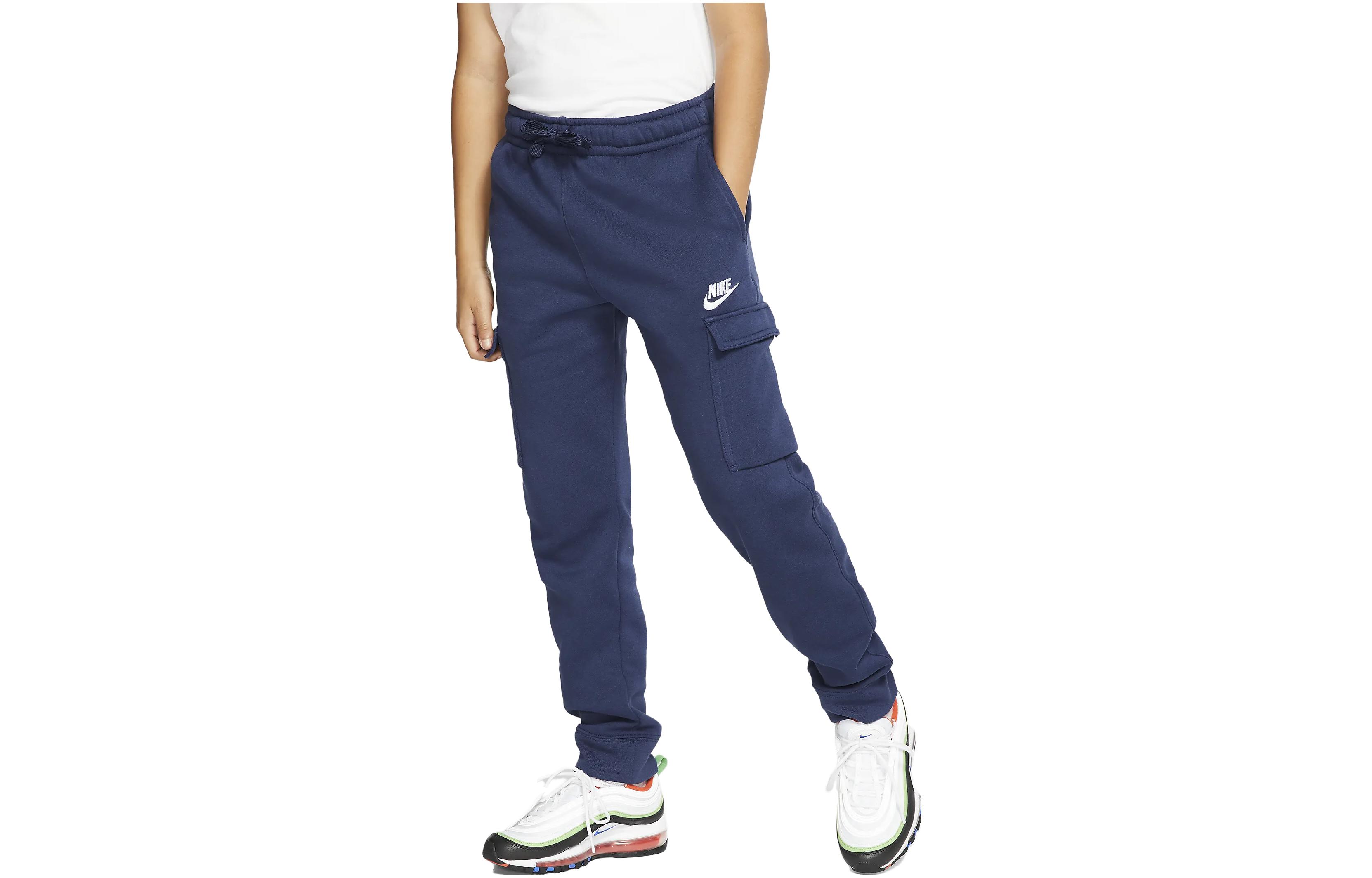Kids  Nike Knitted Sweatpants Marine Blue CQ4298-410 L
