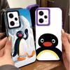 Cartoon P-Pingu Penguin Shockproof Phone Case for Xiaomi Redmi Note 15 14 13 12 Pro Plus 11 11S 11T 5G Cover Anti Fall Fundas