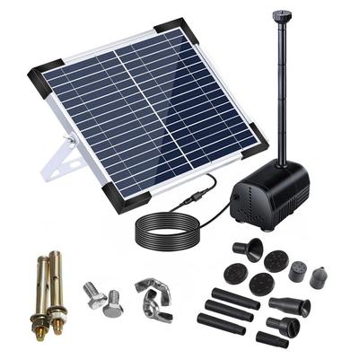Bomba de Água Solar de Alta Potência 1350L/H Decoração de Jardim Equipamento de Fonte