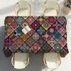 Colorful Mandala Tiles Pattern Table Cloth Party Decor Dining Room Home Kitchen Patios Waterproof Stain-Proof Table Cloth