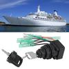 Motor Part Motor Ignition Key Switch Replacement Part Key Switch Assembly  For Suzuki Outboard