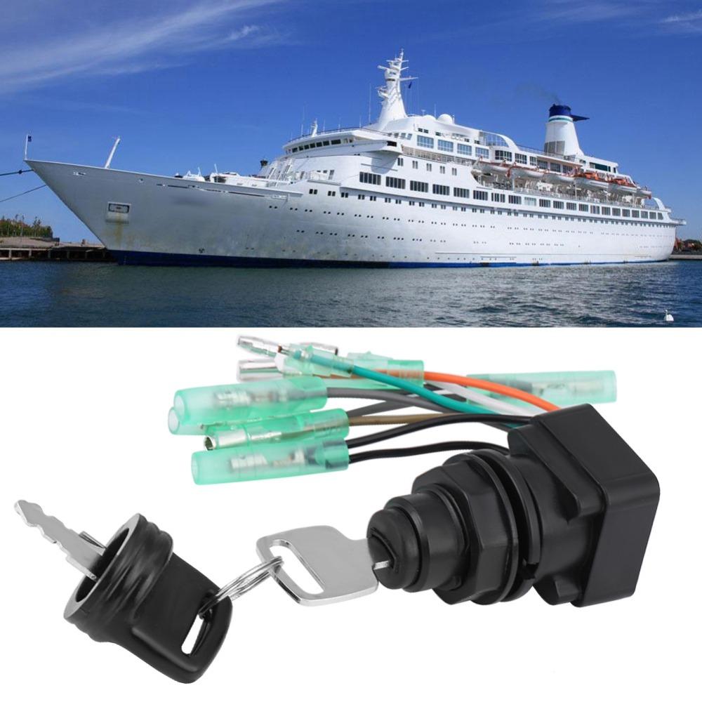 Motor Part Motor Ignition Key Switch Replacement Part Key Switch Assembly For Suzuki Outboard