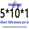 Round Blackened Thickened Metal Washer (M4-M16)