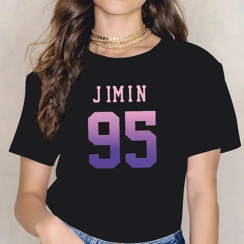Bangtan Světové turné 2026 Tričko Unisex Větší velikosti Kpop Harajuku Tričko V Taehyung Jungkook Fan Roztomilé Suga Streetwear Estetika Harajuku Top pro ženy