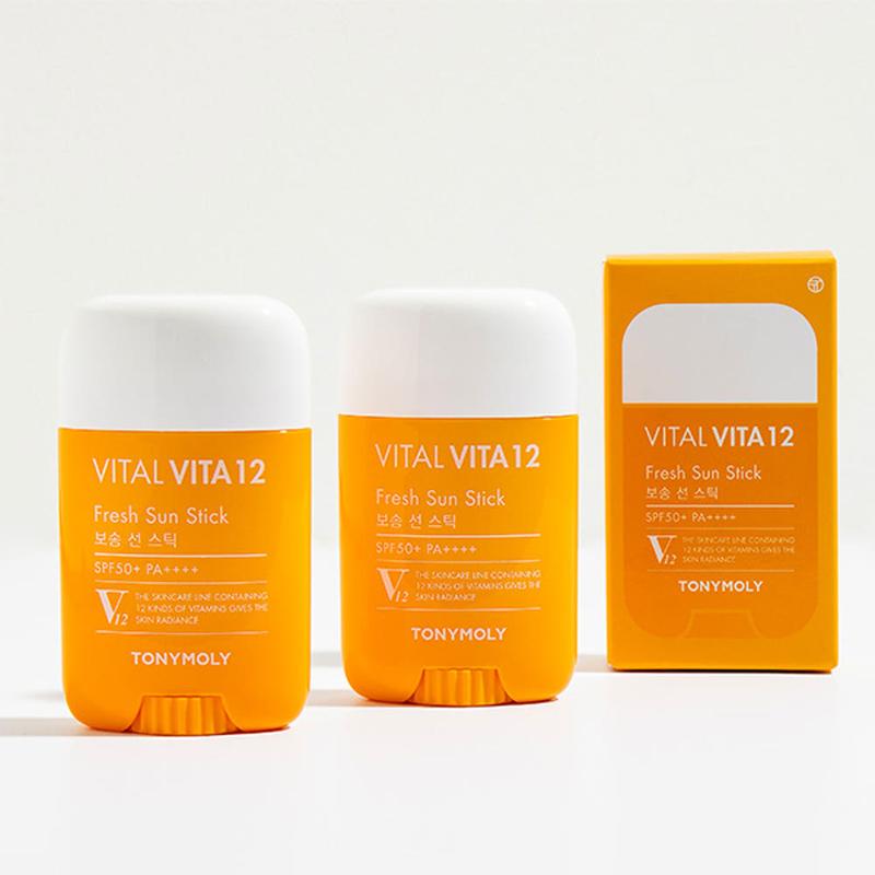 Tonymoly Vital Vita12 Fresh Sun Stick SPF 50+ PA++++ 22g