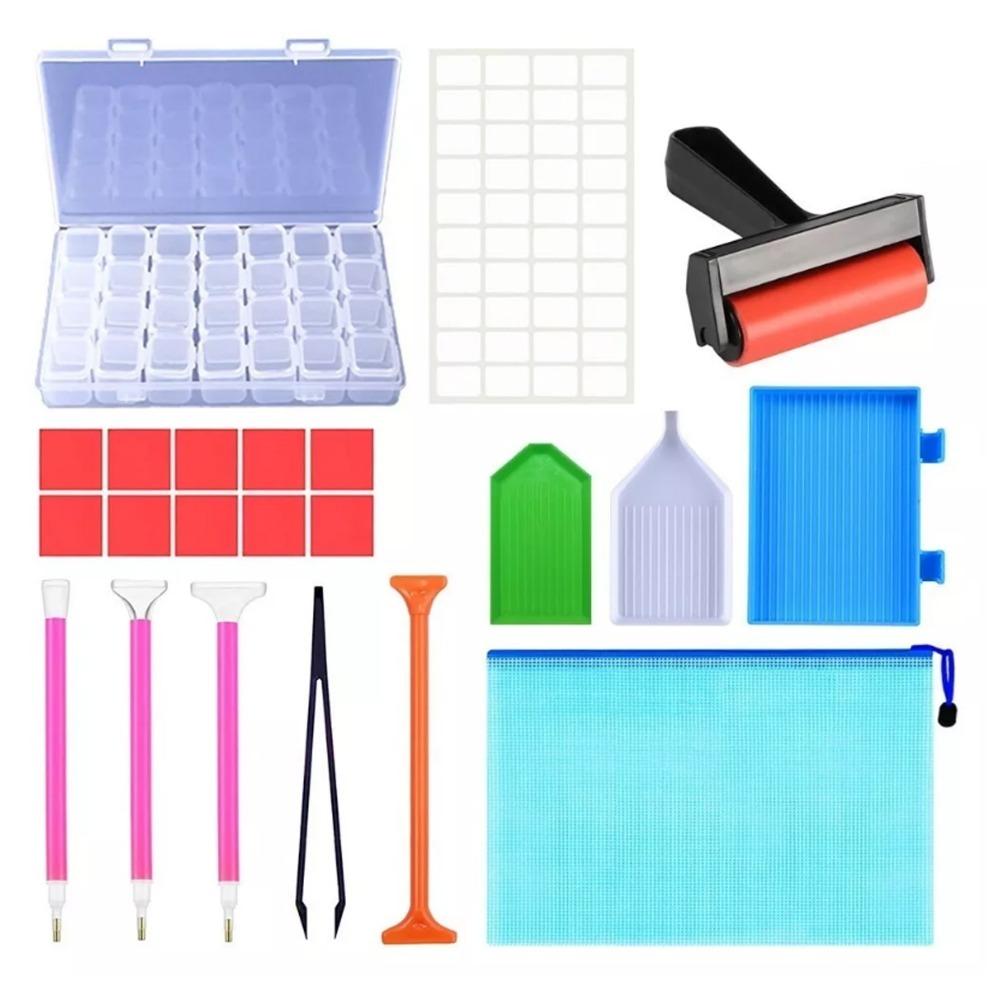 Beautiful Rhinestone Painting Kit Safe Diamond Embroidery Set Painting Tool Kit  Art Studio
