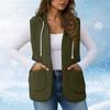 Women's Fashion Casual Loose Lamb Wool Female Short   Winter  Vest