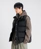 Lemain Second 2Way Oversized Volume Wellon Puffer Vest [Black]