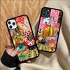 Art Y-Yayoi KusamaS Phone Case For IPhone 17 16 Pro Max 11 12 13 14 15 Hard PC+TPU Bracket Back Cover