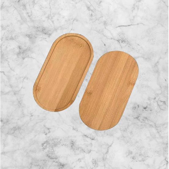 Bamboo soap Dispenser Tray, Bathroom Countertop Tray Kitchen Tray Bamboo T ray Sink T ray Dresser Jewelry Ring Dish, Comestic Holder Bathtub