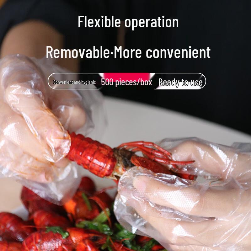 Disposable PE Food Handling Gloves