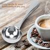 Edelstahl   Handgriff T Kaffee Messlöffel Schaufel Esslöffel (15ml)
