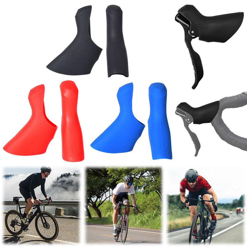 Gear Shift Lever Cover Silicone 7 8 9 10 11 12 S Bicycle Brake Shift Lever Bracket Covers Hoods Cycling Accessories