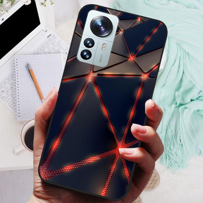 For Xiaomi 12 Pro Case Soft TPU Silicone Phone Covers for Xiaomi 12X 12 X 12Pro 5G Case Bumper Shockproof Coque Xiaomi12 Cover