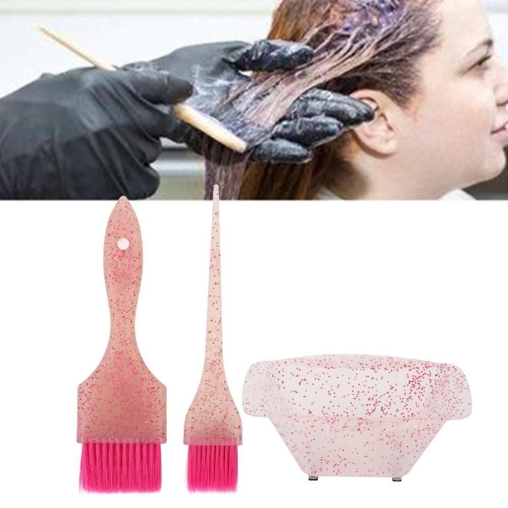 Professional Hair Dye Coloring Kit Pink Hair Dye Tool Styling Tool Hair Dye Set Home Salon
