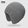 Jeep winter ear protection knitted hat men's outdoor cold and warm wool hat women's casual versatile pullover hat