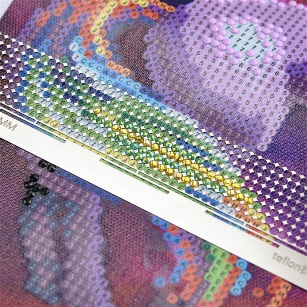 Solid Color DIY Diamond Painting Cross Ruler Embroidery Rulers  Diamond Embroidery Accessory