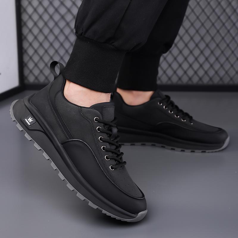 ModaUomo Artigianale Outdoor Calzature Oxford Pelle Uomo Comode Scarpe Casual Traspiranti Sneakers All-match Scarpe da Passeggio Classiche