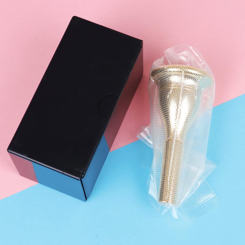 Tuba Mouthpiece Solid Durable Brass Construction Gold Plated Musical Instrument Accessories Mouthpiece,Tuba