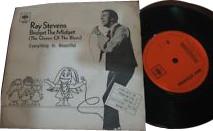 

7inch Record RAY STEVENS Everything Is Beautiful Bridget T CBS7070 CBS 1970 Israel Rock Used