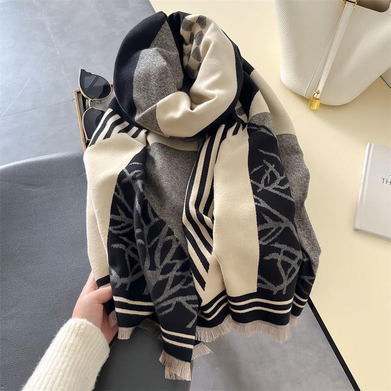 Cashmere Scarf for Women Thick Warm Winter Blanket Brand Female Luxury Quality Shawl Wrap Bufanda  Poncho Echarpe Pashmina