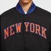 Nike NBA New York Knicks Simple Comfortable Stylish Long Sleeve Jacket Men Jacket Black IF8839-010