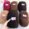 30 g/Balení 10-18 palců 4C Afro Kinky Lidské vlasy Hromadně 100% Lidské vlasy Měkké Afro Kinky Hromadné Lidské vlasy pro Dreadlocks Prodloužení/Kroucení/Pletení