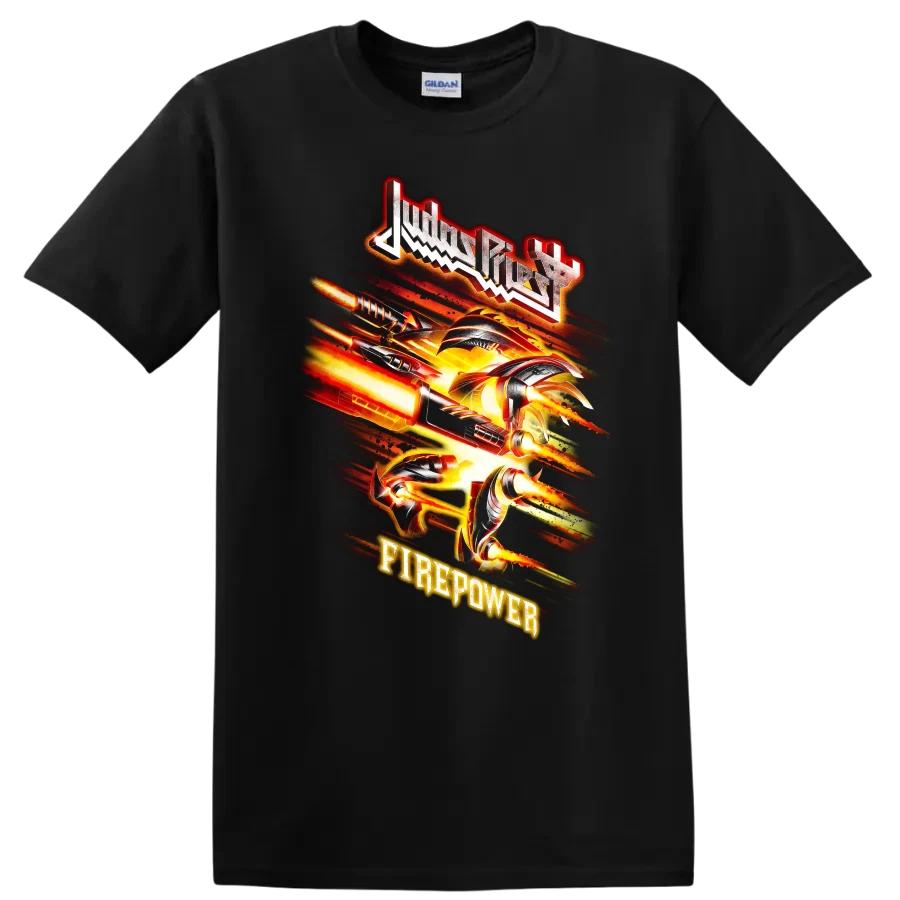 Judas Priest Firepower T Shirt Heavy Metal Band Album Art Tee