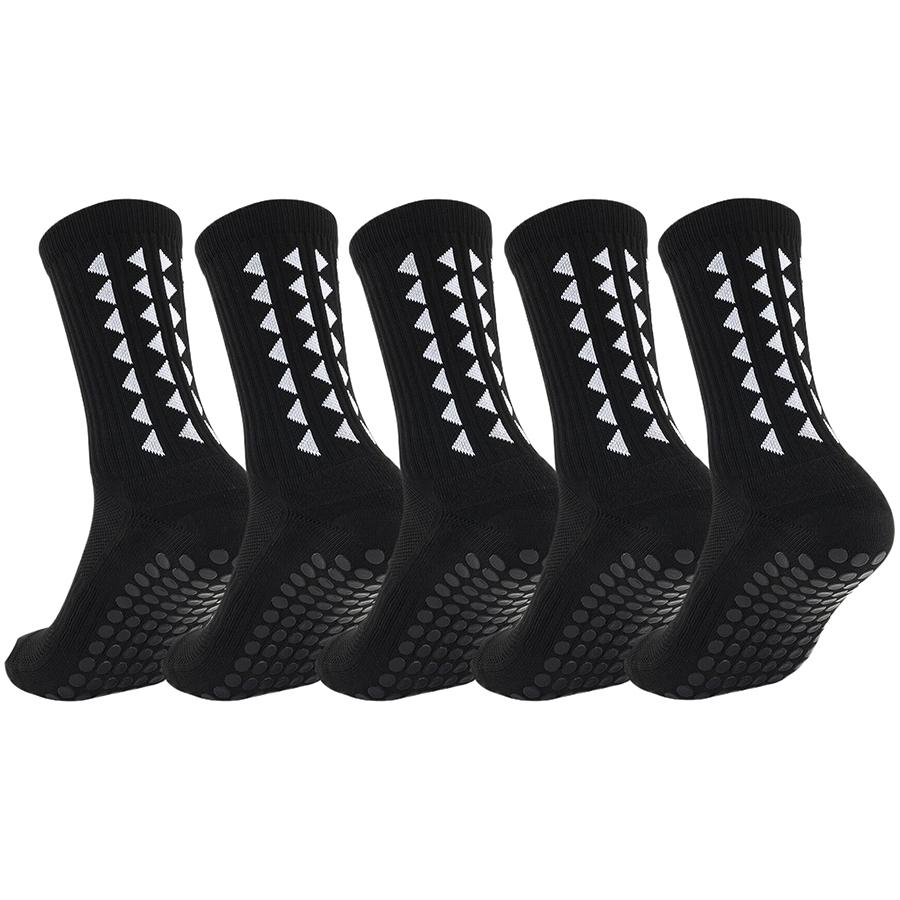 5Pairs Men Women Anti Slip Grip Socks for Men Women Football Basketball Baseball Rugby Soccer