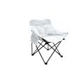 Extra Thick Outdoor Moon Chair: Portable Recliner & Fishing Stool