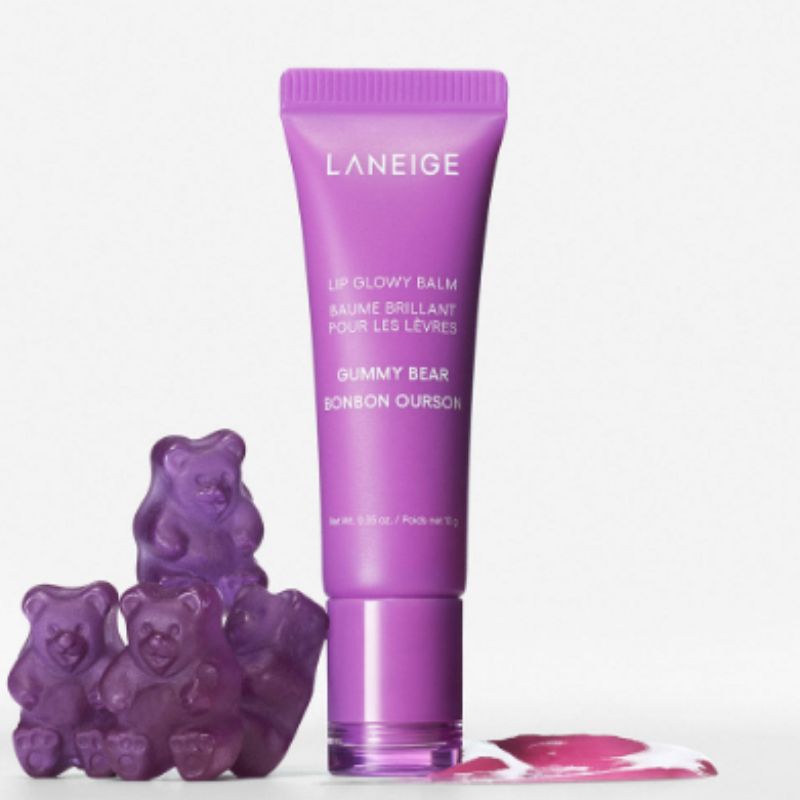 Laneige Lip Glowy Moisturizing Balm Korean K-Beauty Hydrating Lip Care for Glossy Smooth Lips 10g