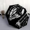 1pc Supernatural Automatic Opening/Closing Umbrella with Convenient Three-Fold Design, 8 Iron Ribs - for Outdoor Daily Use, Travel A25
