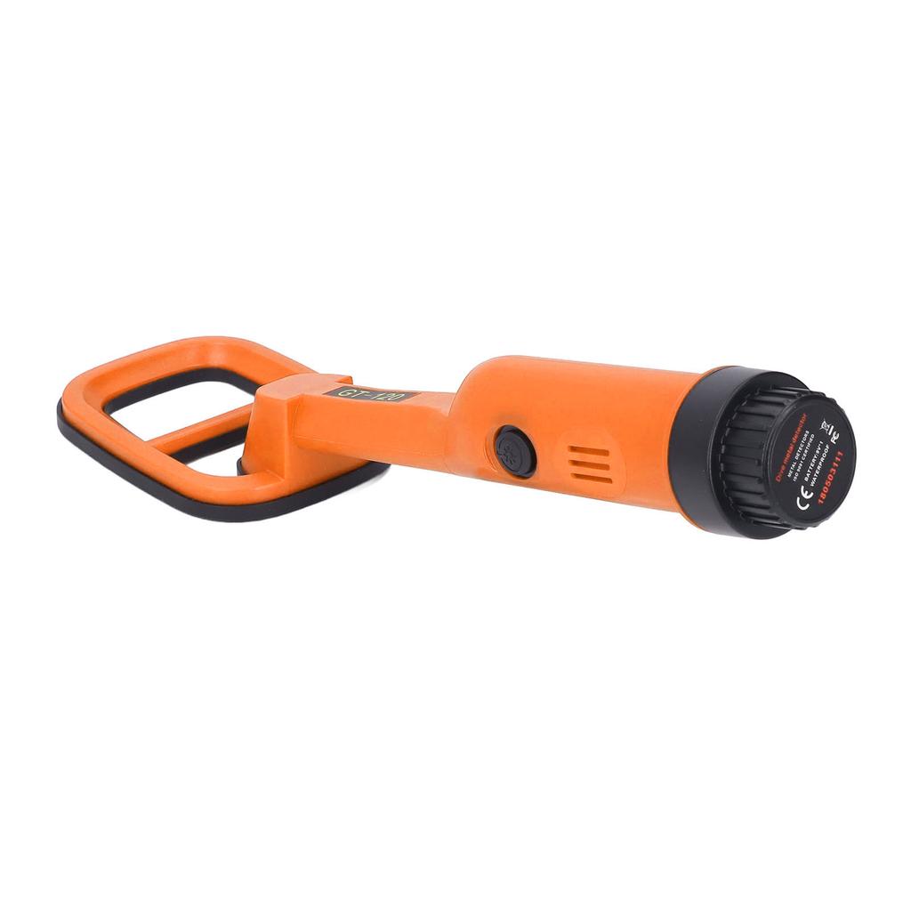 Handlicher Unterwasser-Metalldetektor 9,84FT IP68 Wasserdicht Metallscanner Locator Goldfinder mit LED-Licht für den See