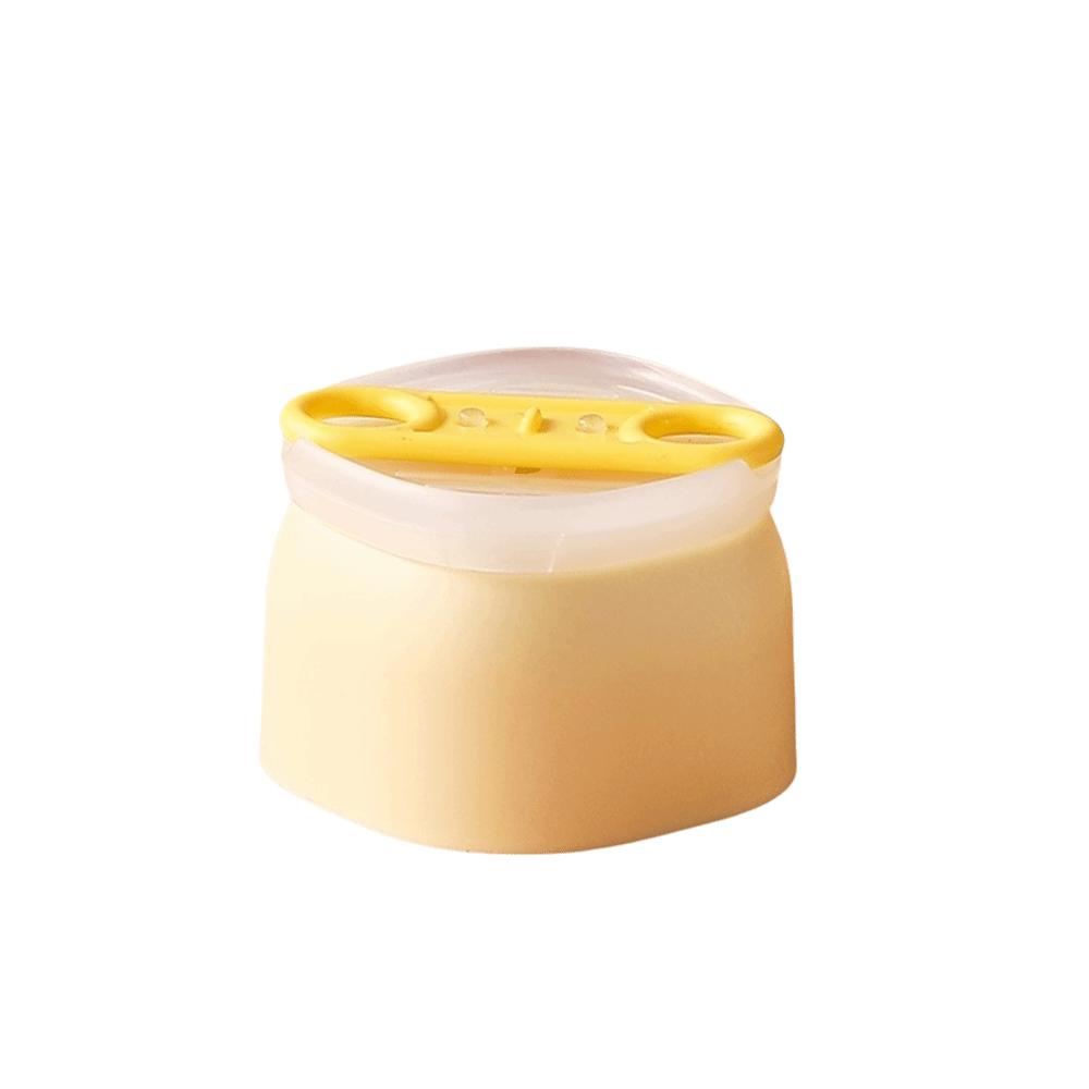 

with Cover Silicone Ice Cube Mold Large Capacity Ice Making Box Press Ice Cube Box Kitchen Use жовтий