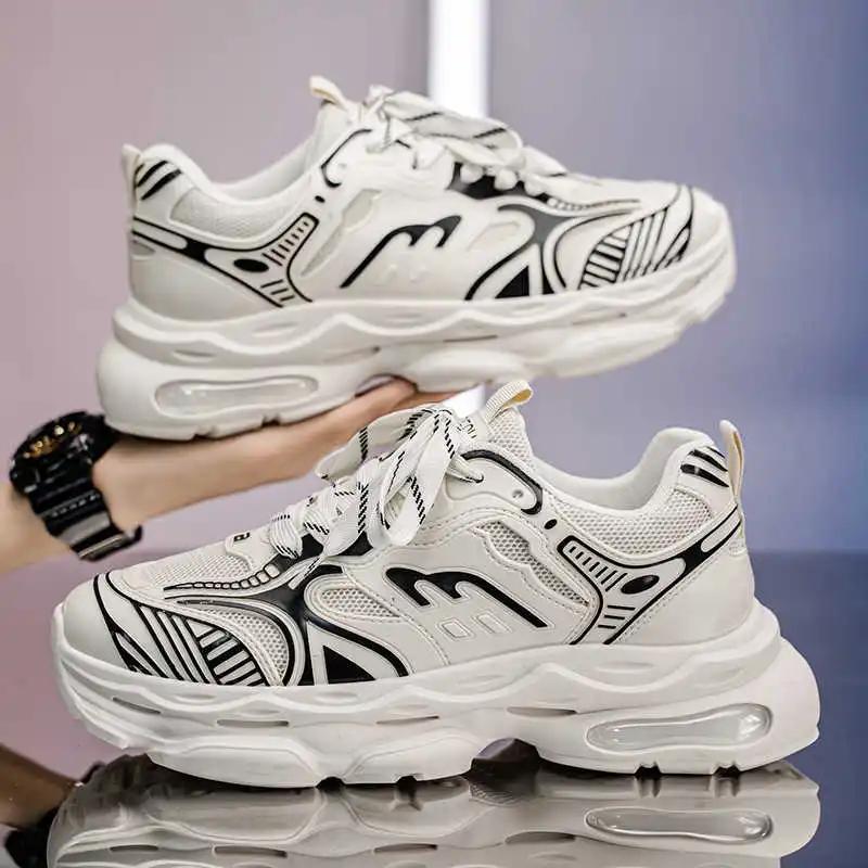 Fashion Warming Anti Slip Men's Tenni Woven Men's Sneakers Colorful Men's Shoes 49 Sports Real Besket Idea Street Hand Made