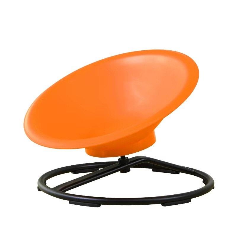 Swivel chair Bączek - orange