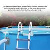 Pool Hose Support Brackets Swimming Pool Pipe Holder Plastic Texture Perfect for Pools Ground Mounted Stabilizers