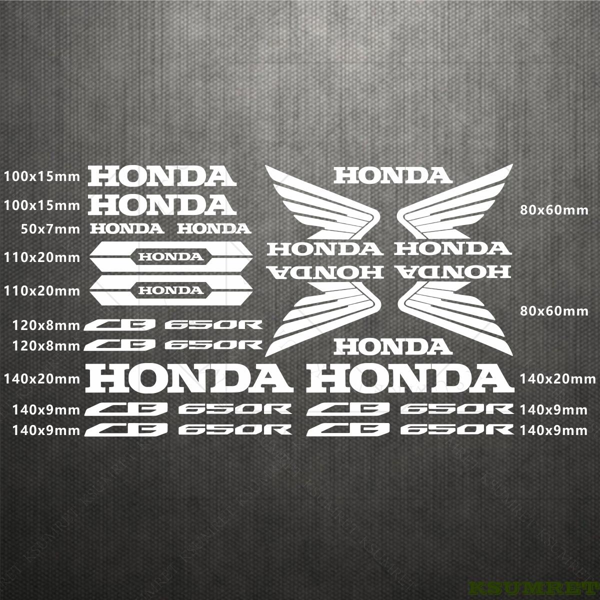 AAADL1 For Honda CB650R Sticker Motorcycle Stickers CB650R Logo Decal Waterproof