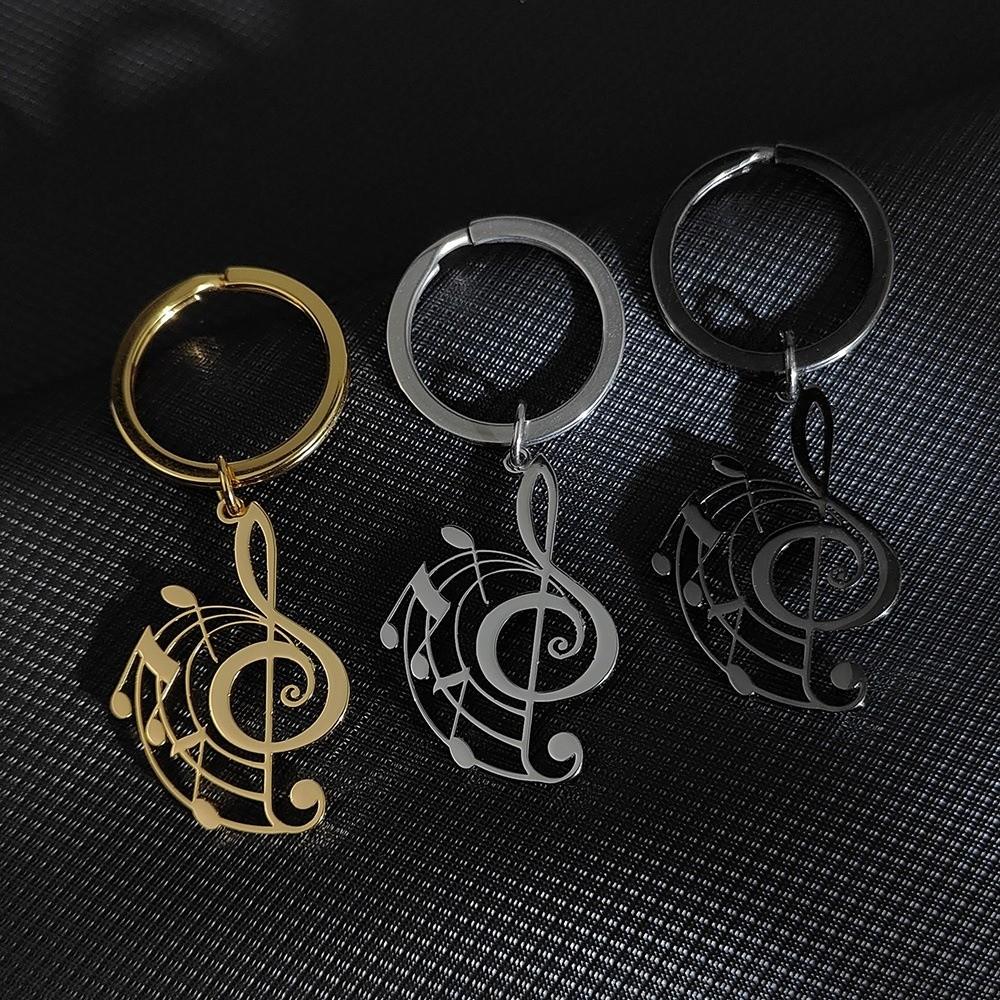 Lightweight Treble Clef Necklace Hollow Design Musical Note Charm Pendant Jewelry  Music Lovers