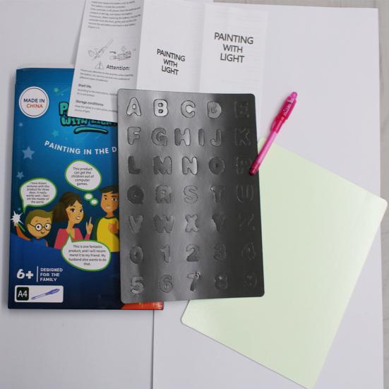 Luminous Drawing Board High Sensibility Draw Smoothly Early Education Children Learning Toys Writing Doodle Pad for Student