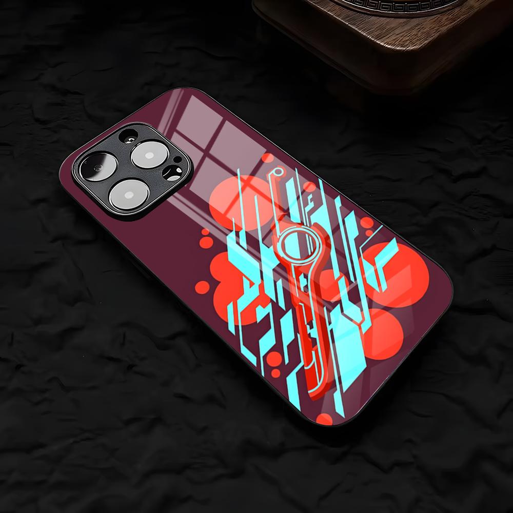 X-Xenoblade C-Chronicles Phone Case For IPhone 17 Air 16 E Pro Max 15 14 13 Mini 12 Pro 11 Max Plus Black Glass Cover