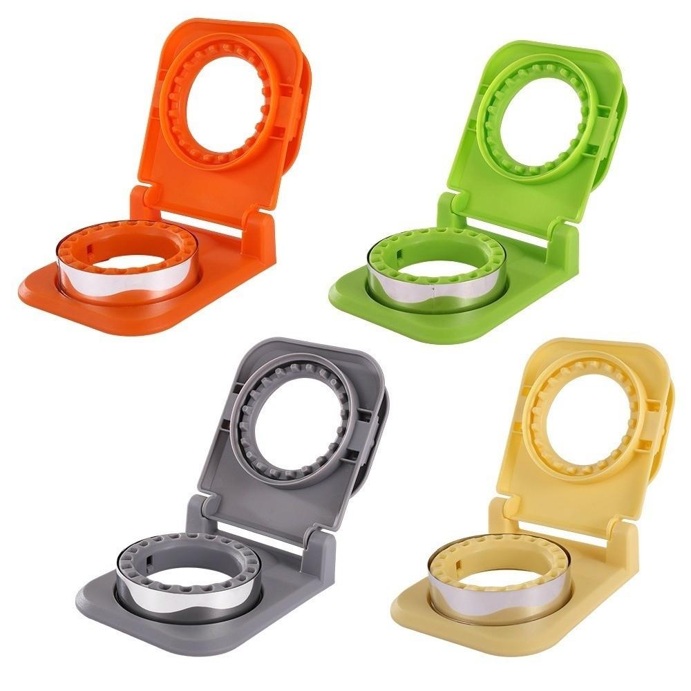 Spring Press Toast Bread Mold Sealer Flip Sandwich Cutting Tool New Cookie Cutter  Kitchen Baking