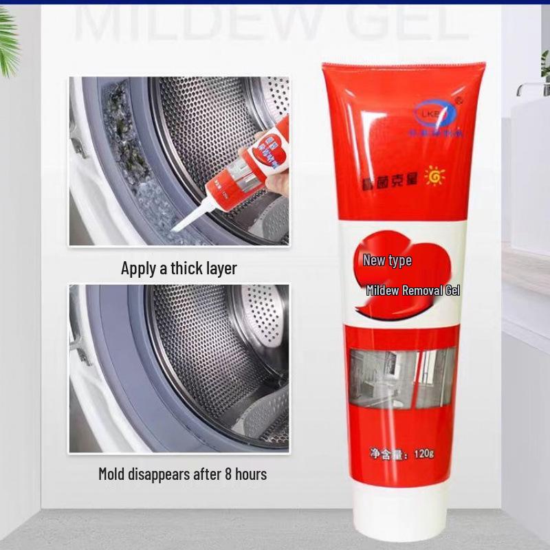 Mold Removal Gel for Household Appliances: Cleans Mold Spots from Refrigerator and Washing Machine Seals