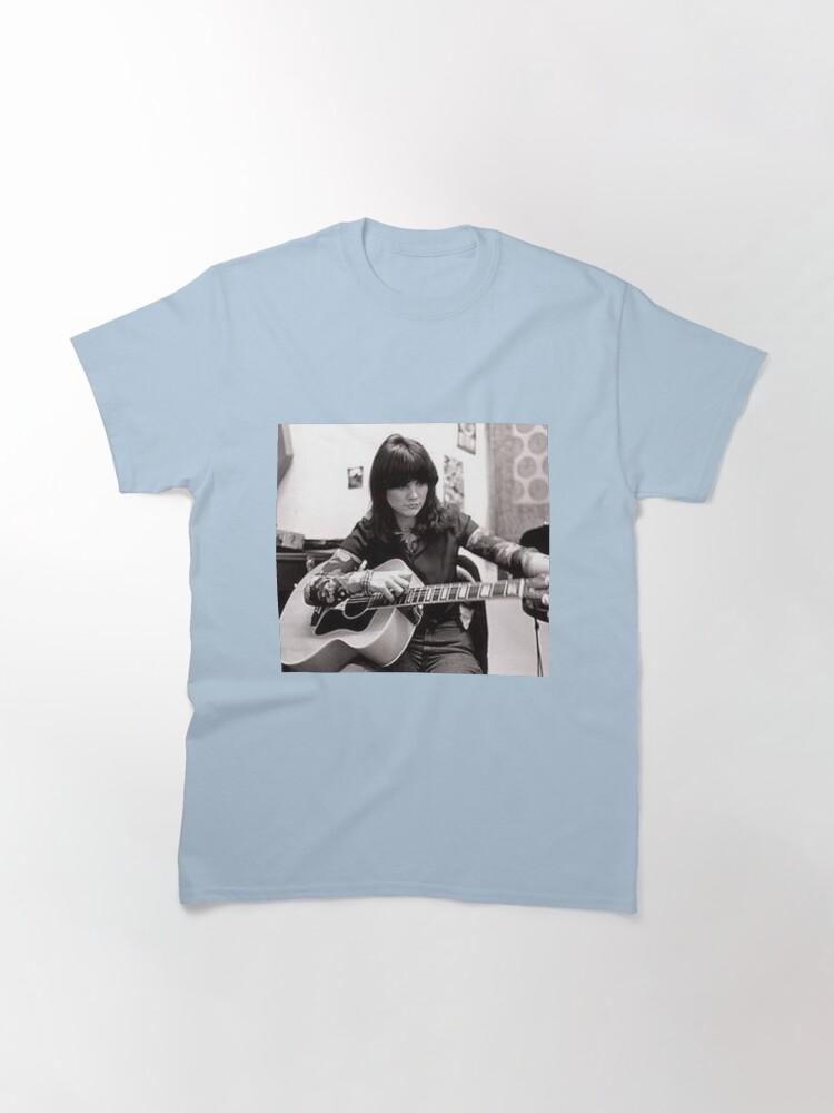 Linda Ronstadt Linda Ronstadt Accoustic Guitar Classic T-Shirt