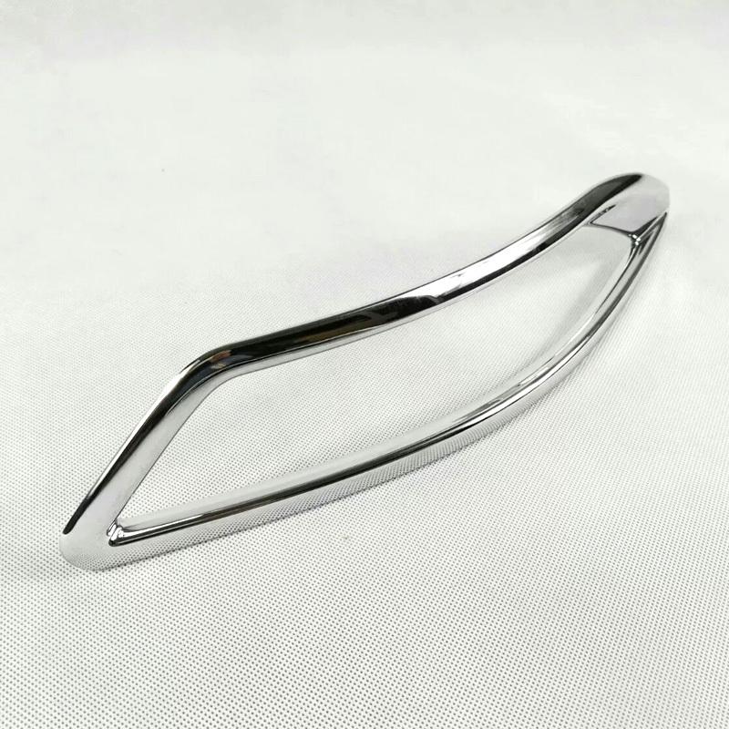 For Volkswagen Touran 2016 2017 2018 ABS Chrome Rear Fog Lamp Fog Light Cover Trim Car Foglight Bezel Exterior Car Styling