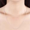 Chain Fashion Sliver Necklace High Quality Snake Chain For Men And Women Jewelry