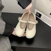 French Xiaoxiangfeng Mary Jane Shoes Women's 2025 Spring New Thick Heel Square Head Miss Premium Princess Shoes