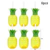 Hawaii Party Luau Flamingo Decoration Pineapple Coconut Drinking Cup Wedding Birthday Summer Hawaiian Tropical Party Decorations